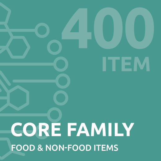 family intolerance test for up to 400 items