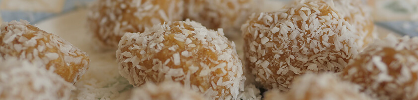 Nut-Free Vegan Coconut Ball Dessert – Free-From Delights