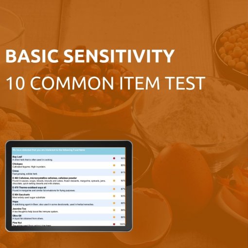 Basic 10 item sensitivity test