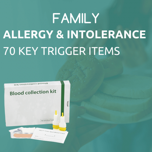 Family Allergy and intolerance test